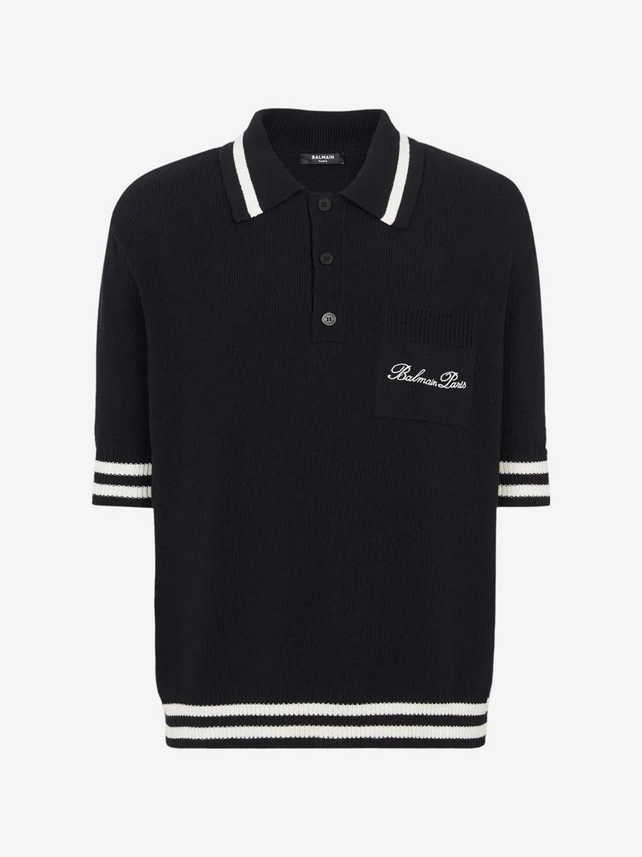 Balmain Polo Punto Logo - 1