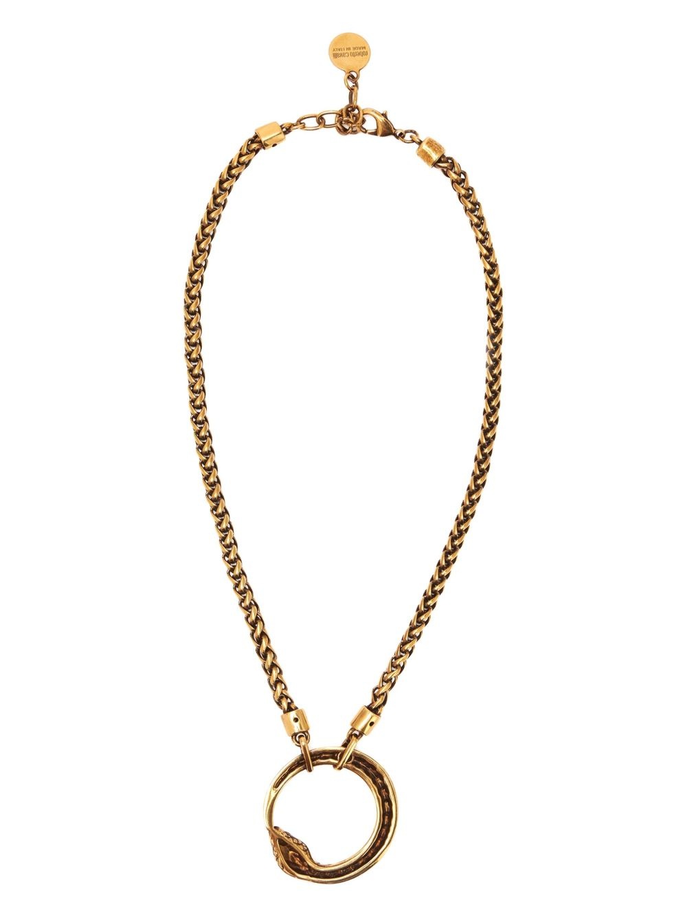 snake-pendant necklace - 3