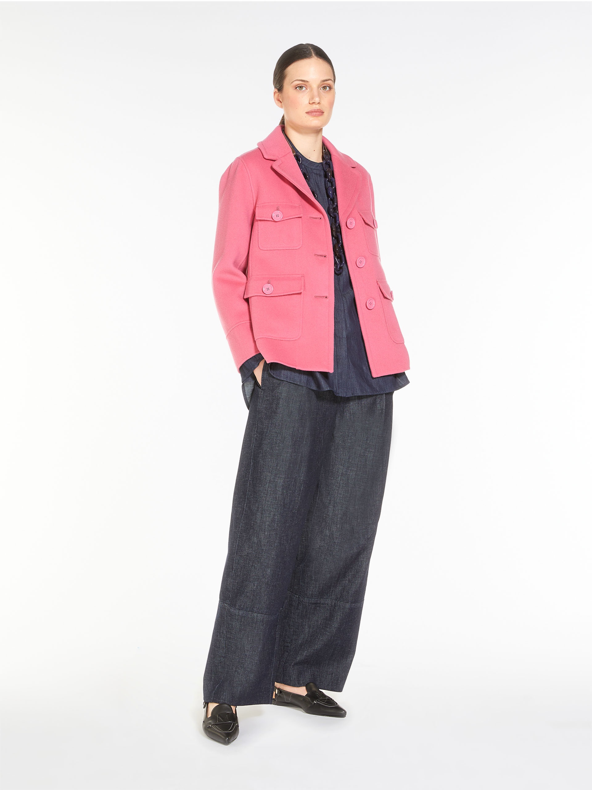SAMANTHA Barrel-leg denim trousers - 2