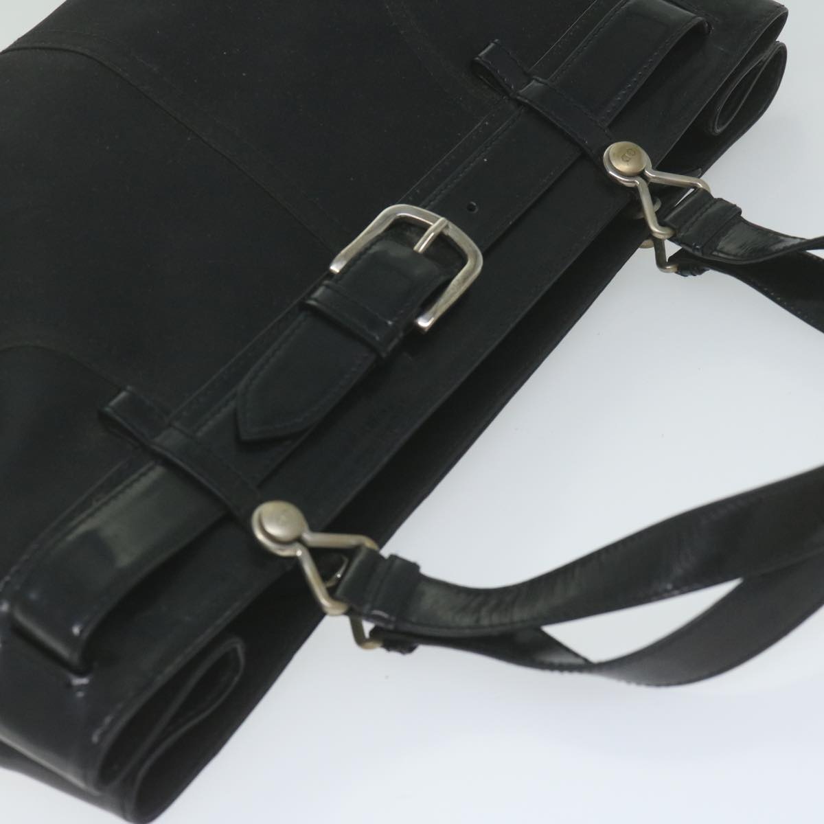 DIOR Hand Bag Nylon Black - 6