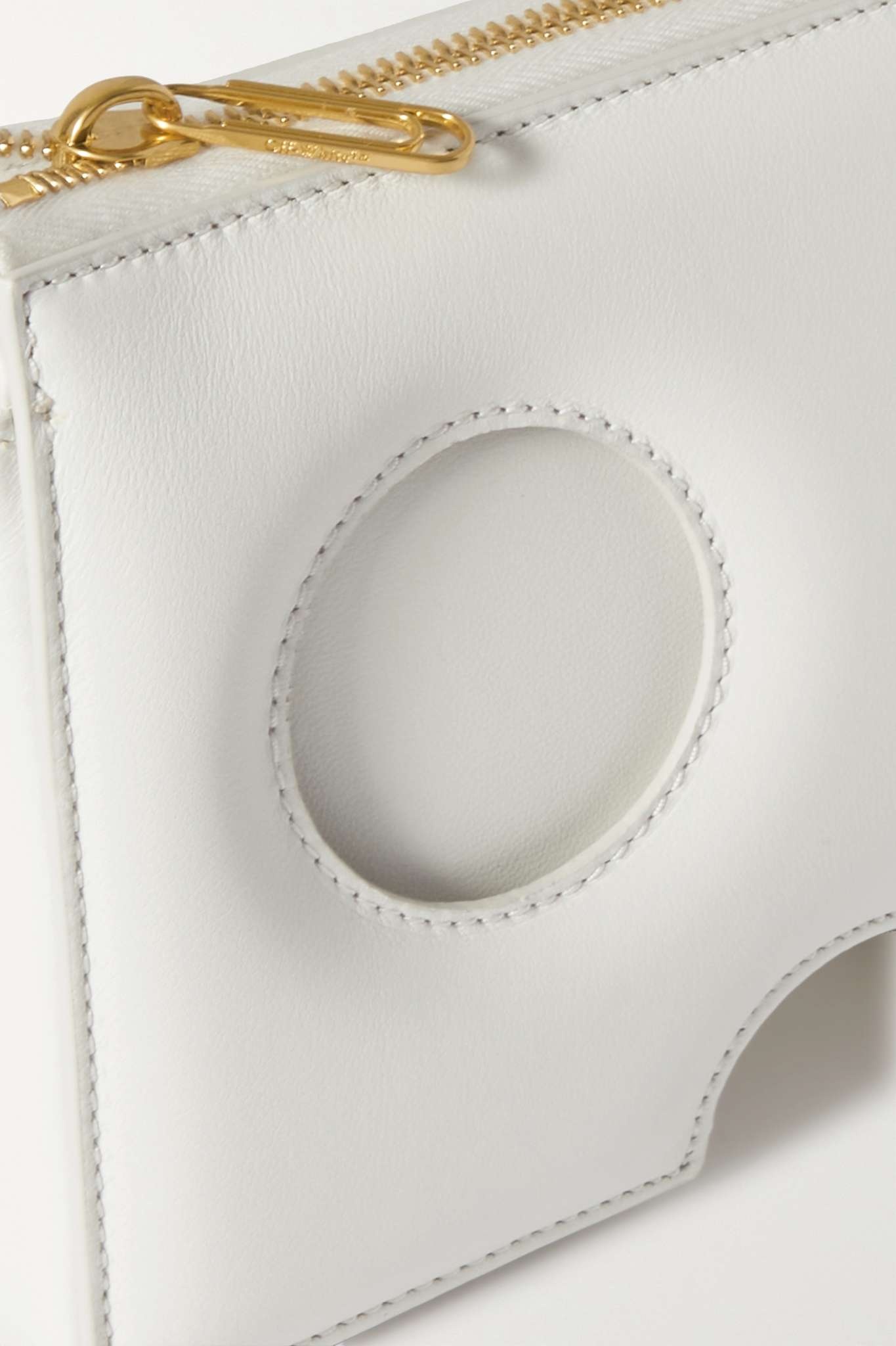 Burrow 20 cutout leather shoulder bag - 7