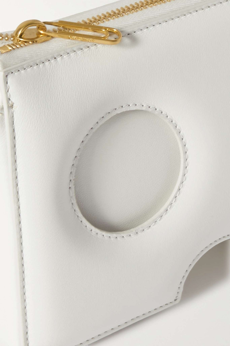 Burrow 20 cutout leather shoulder bag 4