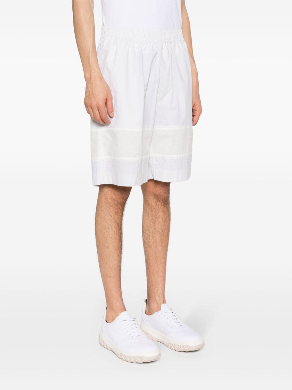 Barrel cotton bermuda shorts - 3