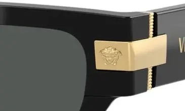 53mm Plaque Rectangular Sunglasses - 6