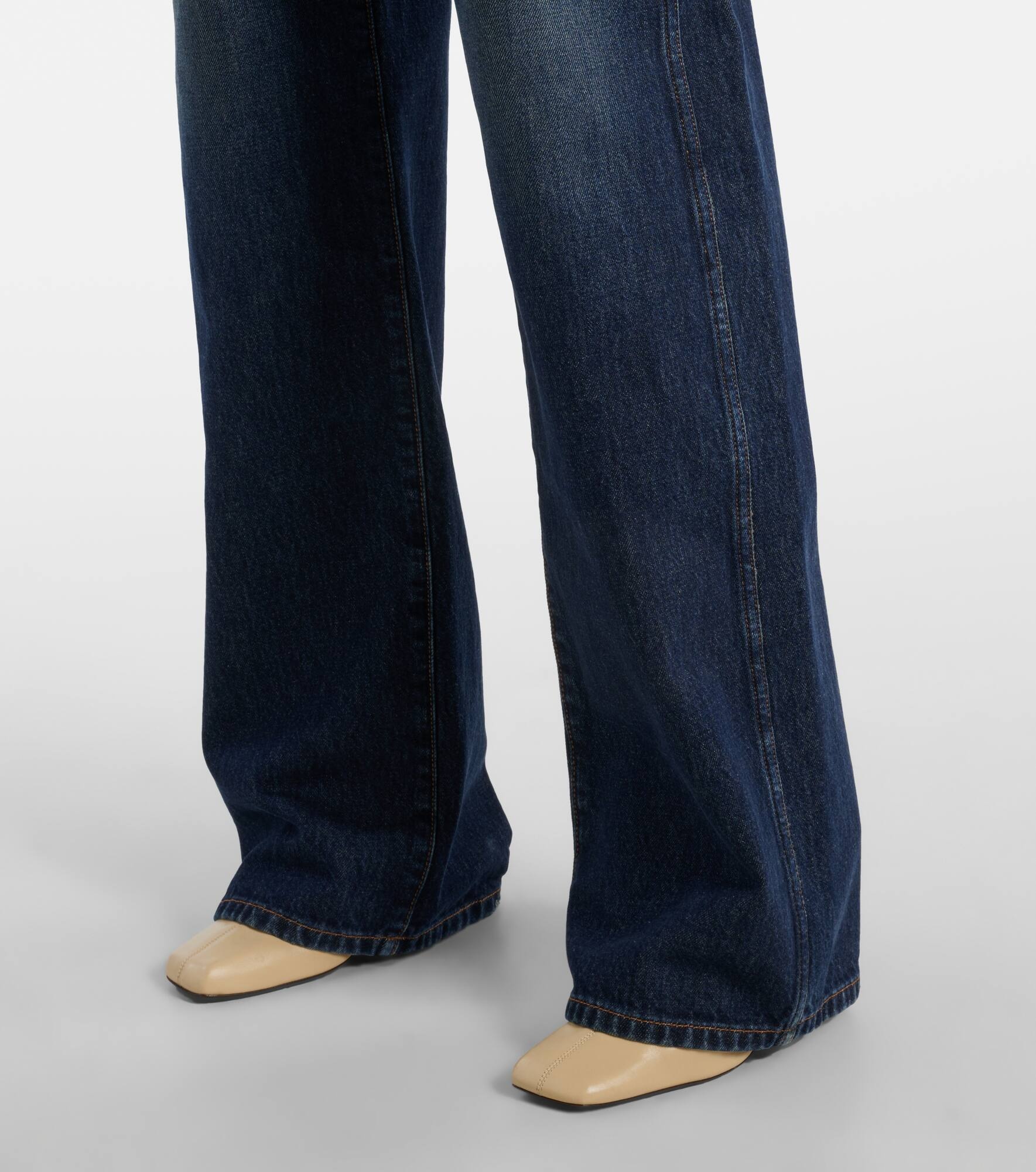 Bonnie high-rise wide-leg jeans - 5