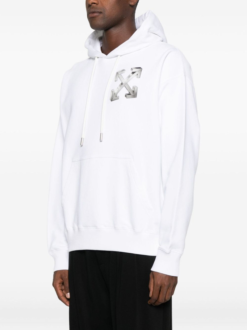 logo-print hoodie 4