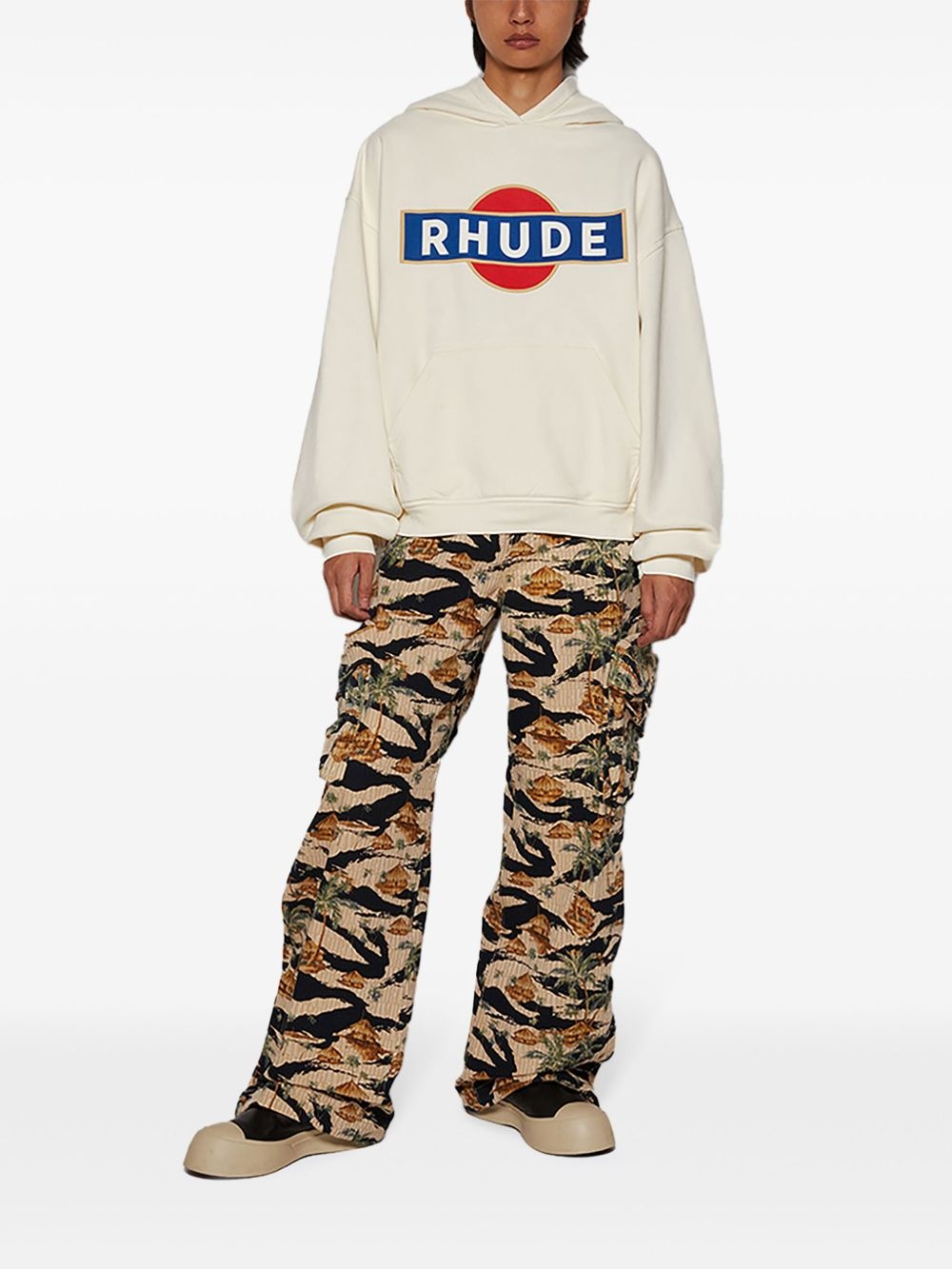 M65 repeat palm baggy cargo pants - 2