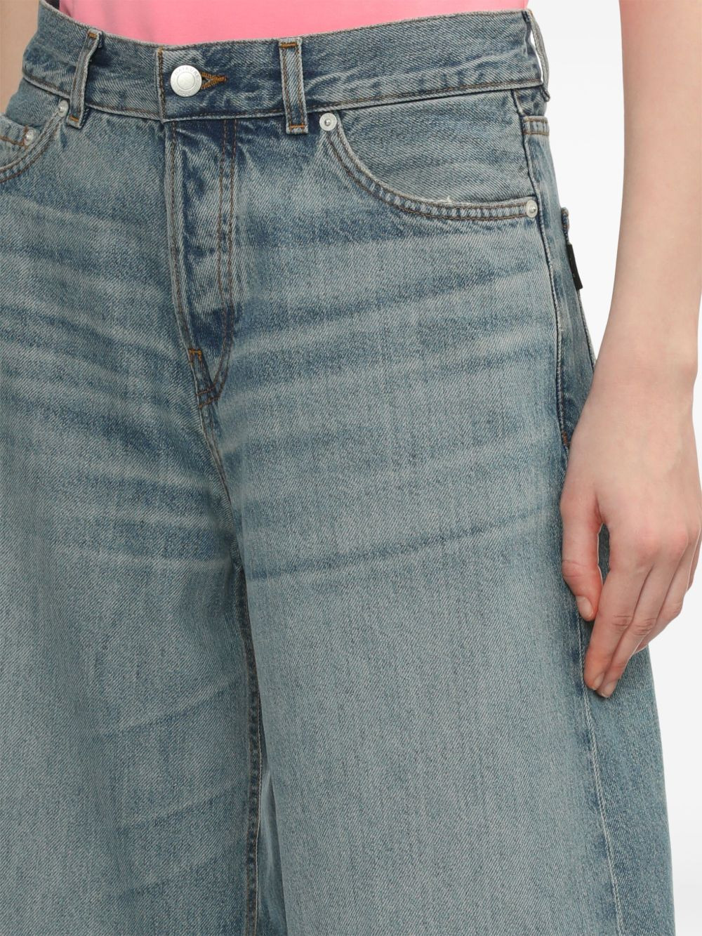 wide-leg jeans - 5