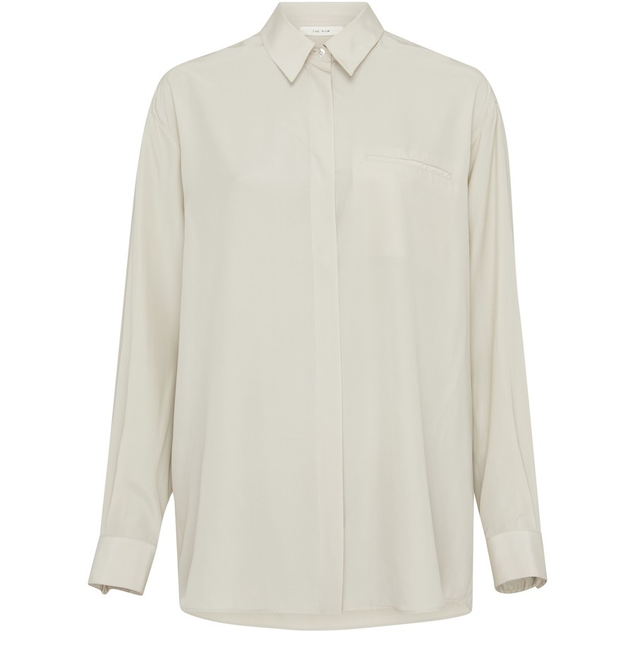 The Row Eleni Long-sleeved shirt | 24s | REVERSIBLE
