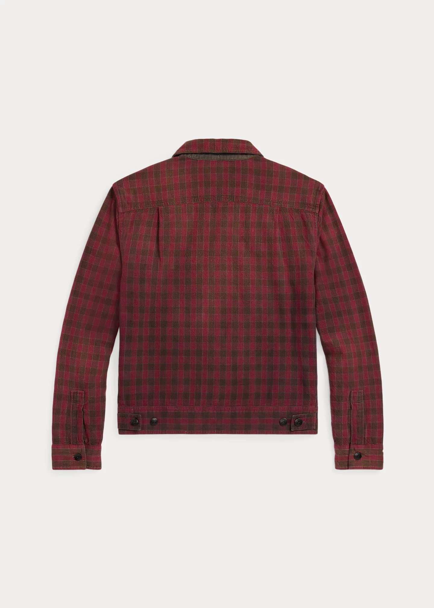 Checked Woven Shirt Jacket - 2