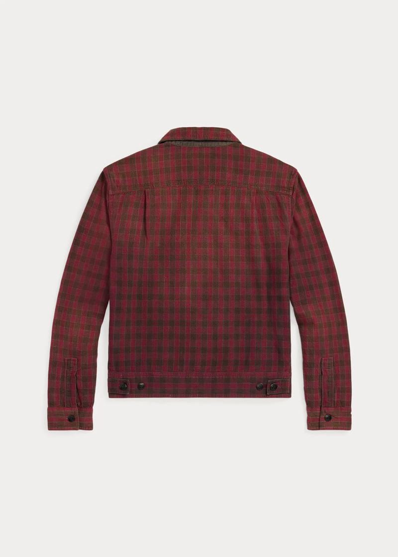 RRL by Ralph Lauren Checked Woven Shirt Jacket outlook