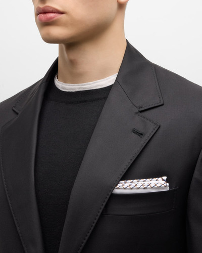 Brunello Cucinelli Men's Tasmanian Solid Virgin Wool Suit outlook