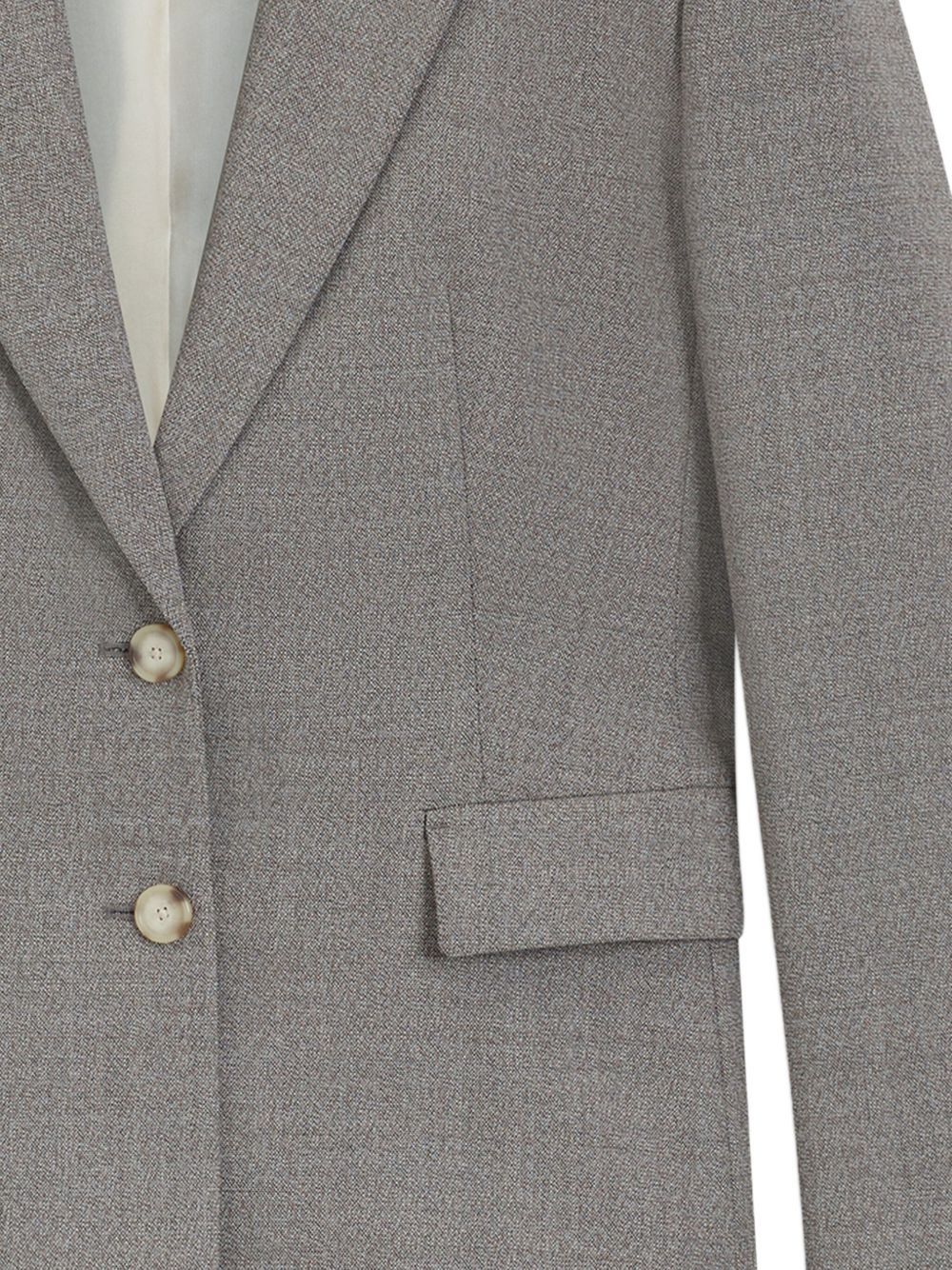 mélange-effect blazer - 2