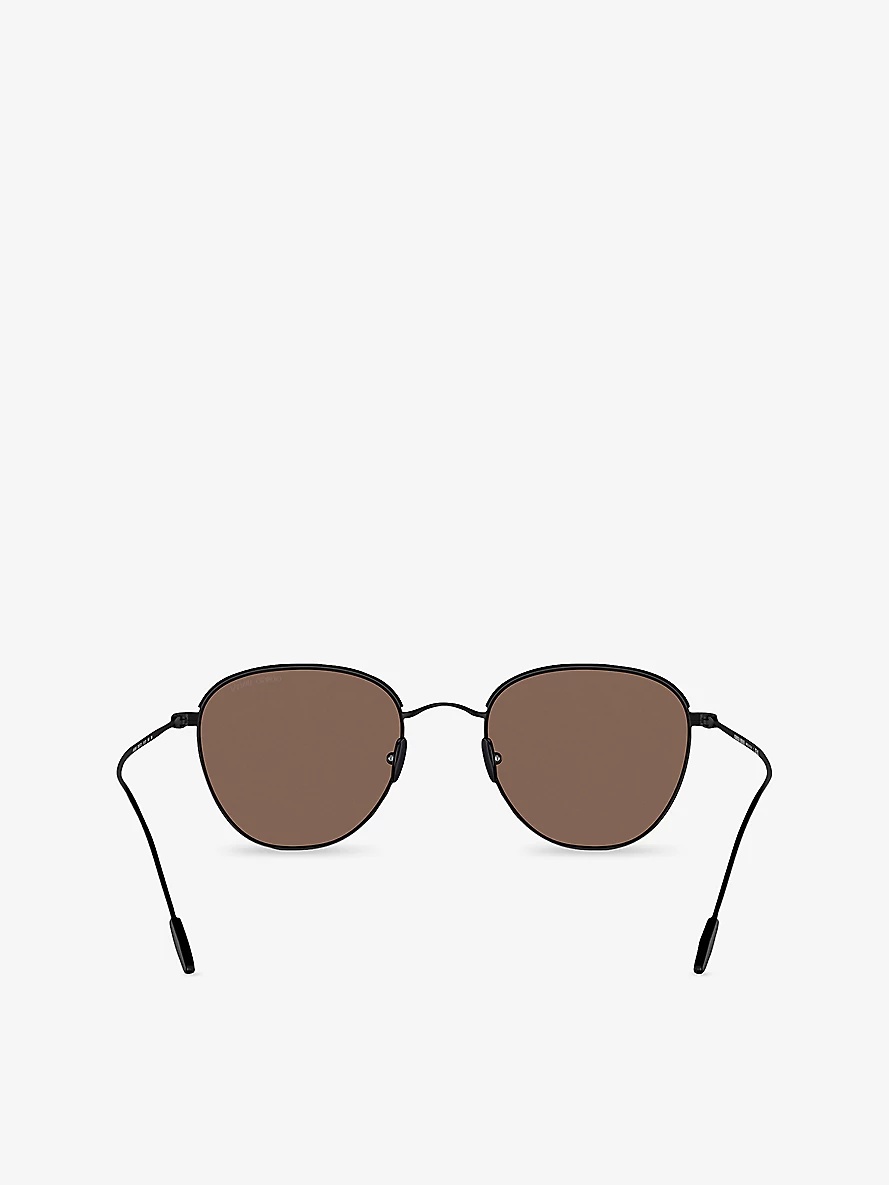 AR6048 Square-Frame Steel Sunglasses - 4