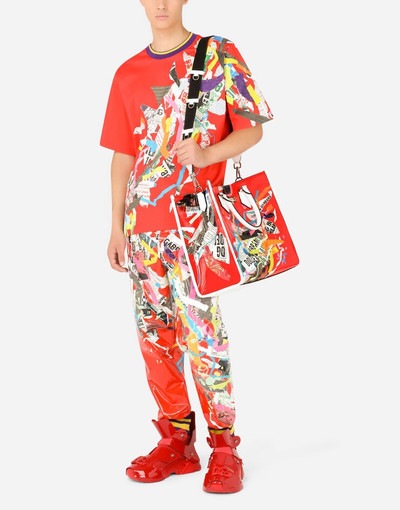 Dolce & Gabbana Edge shopper with patchwork appliqués outlook