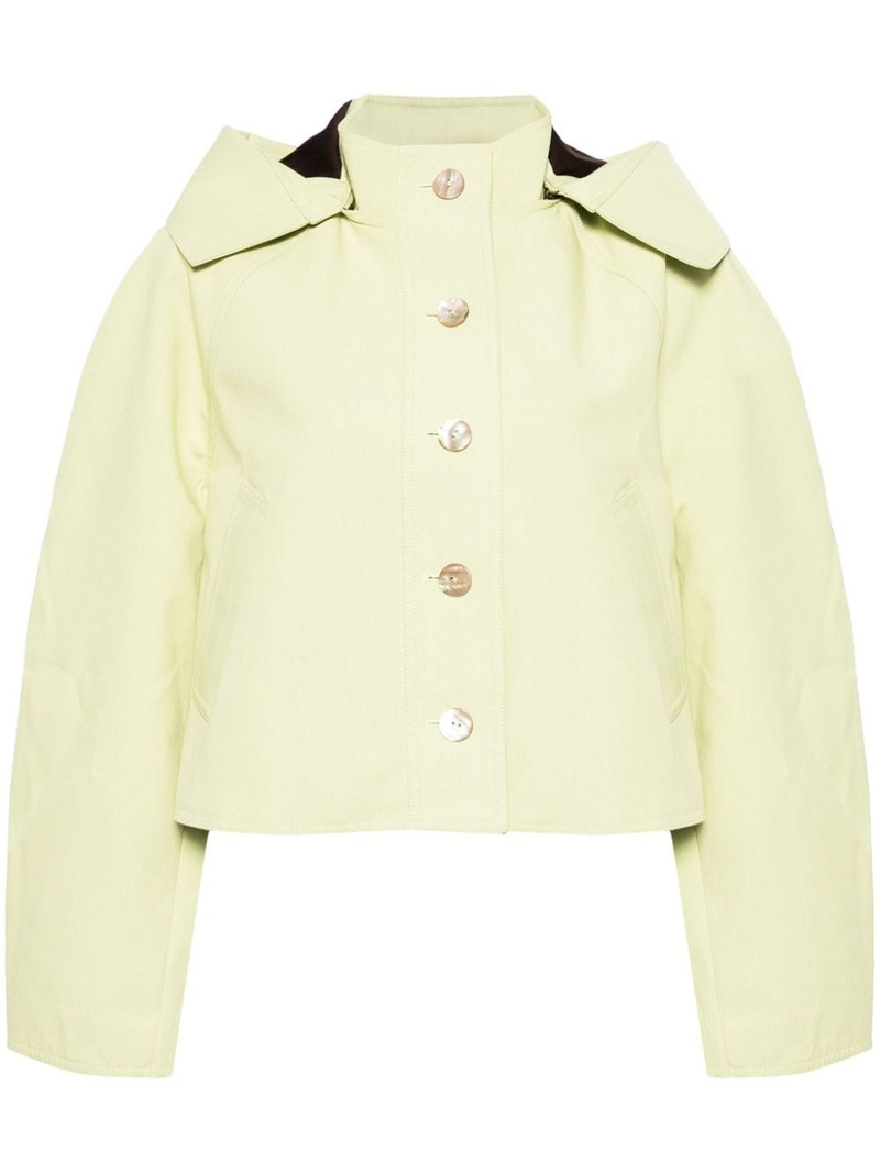 hooded cropped jacket 1