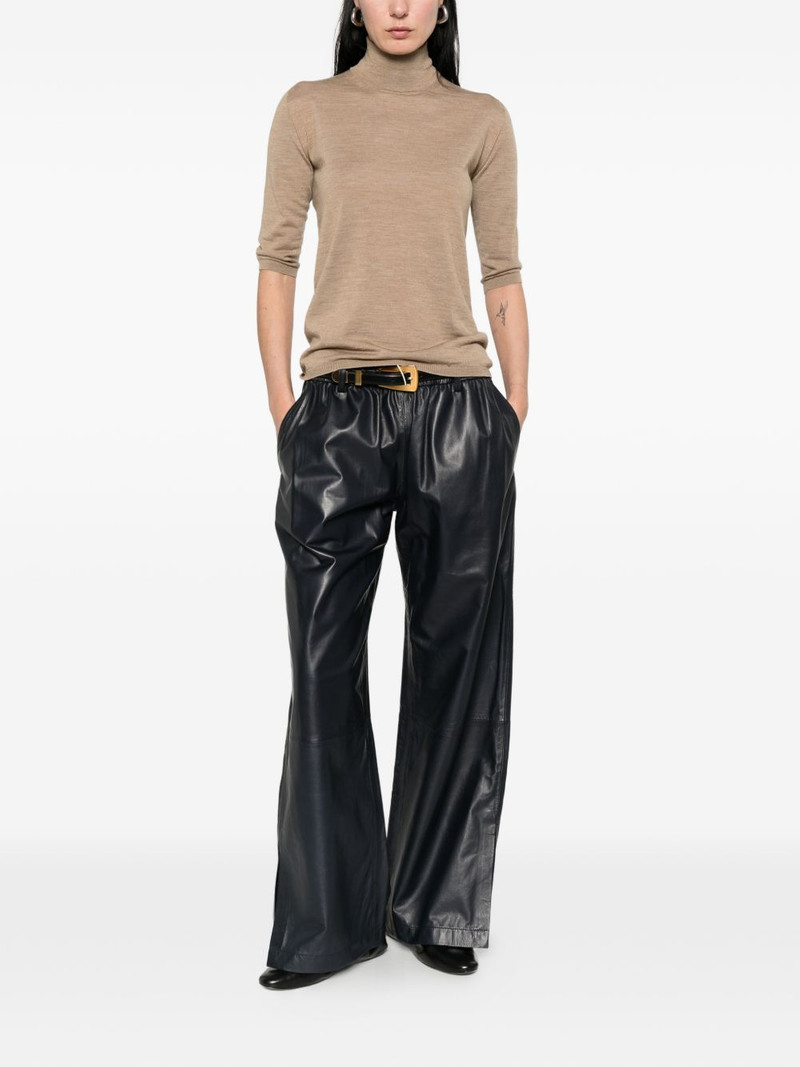 Max Mara Boa turtleneck quarter-sleeve sweater outlook