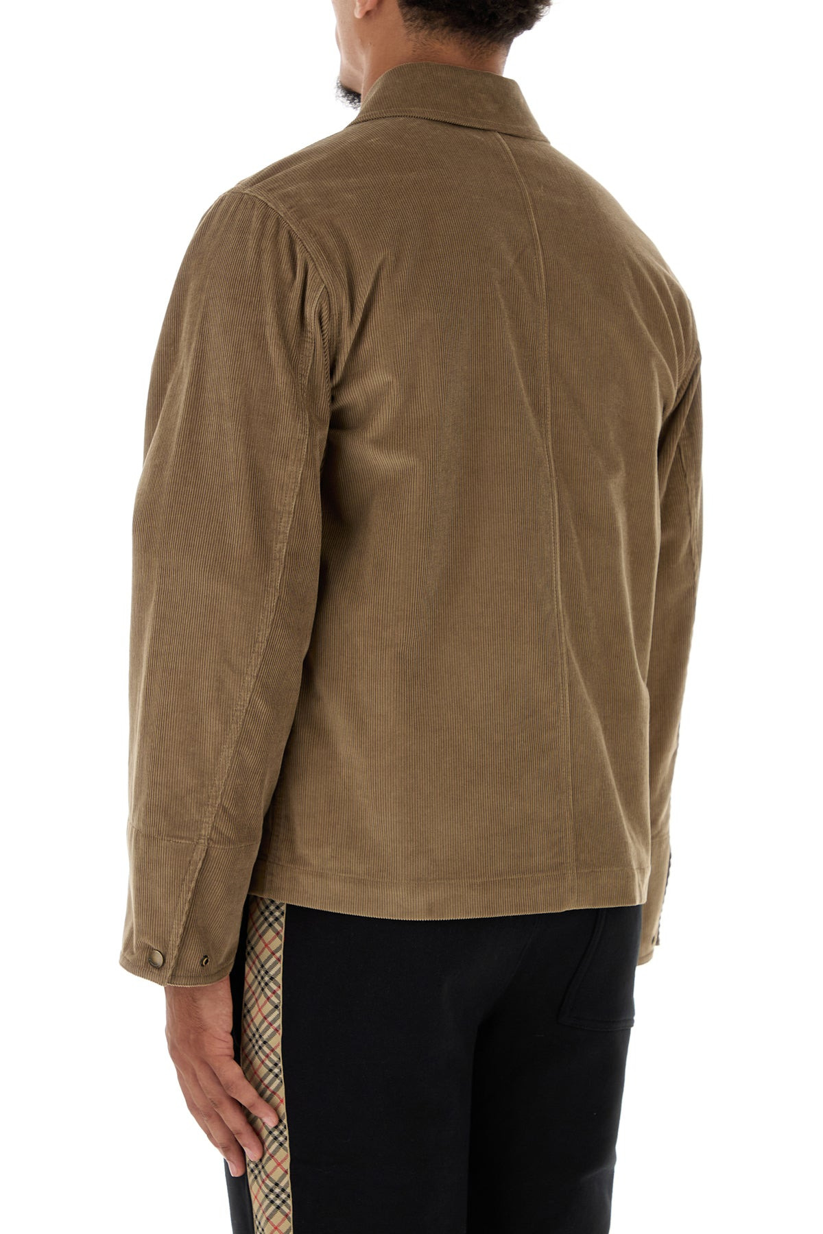 Khaki corduroy jacket - 4