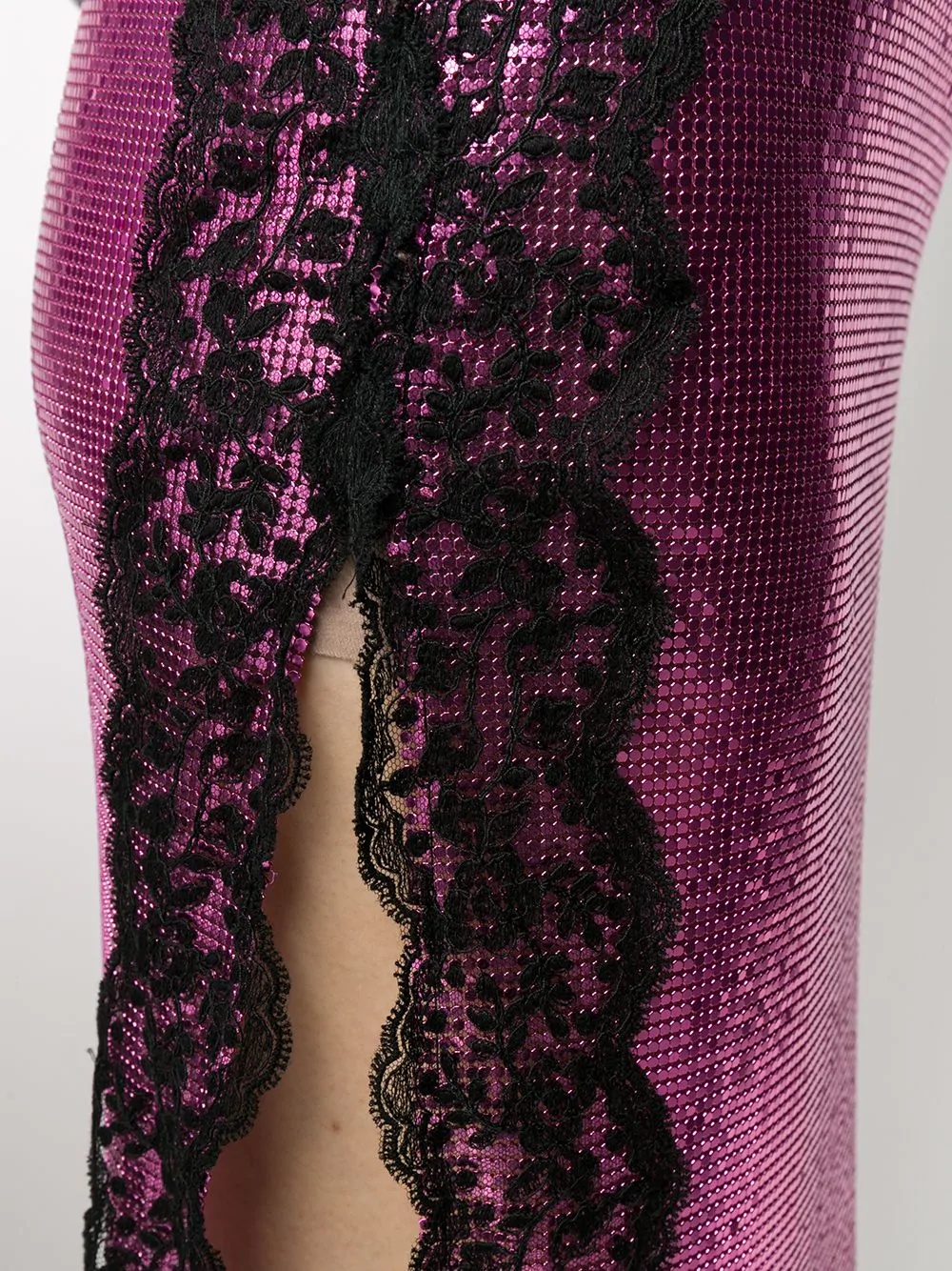 chainmail lace skirt - 5