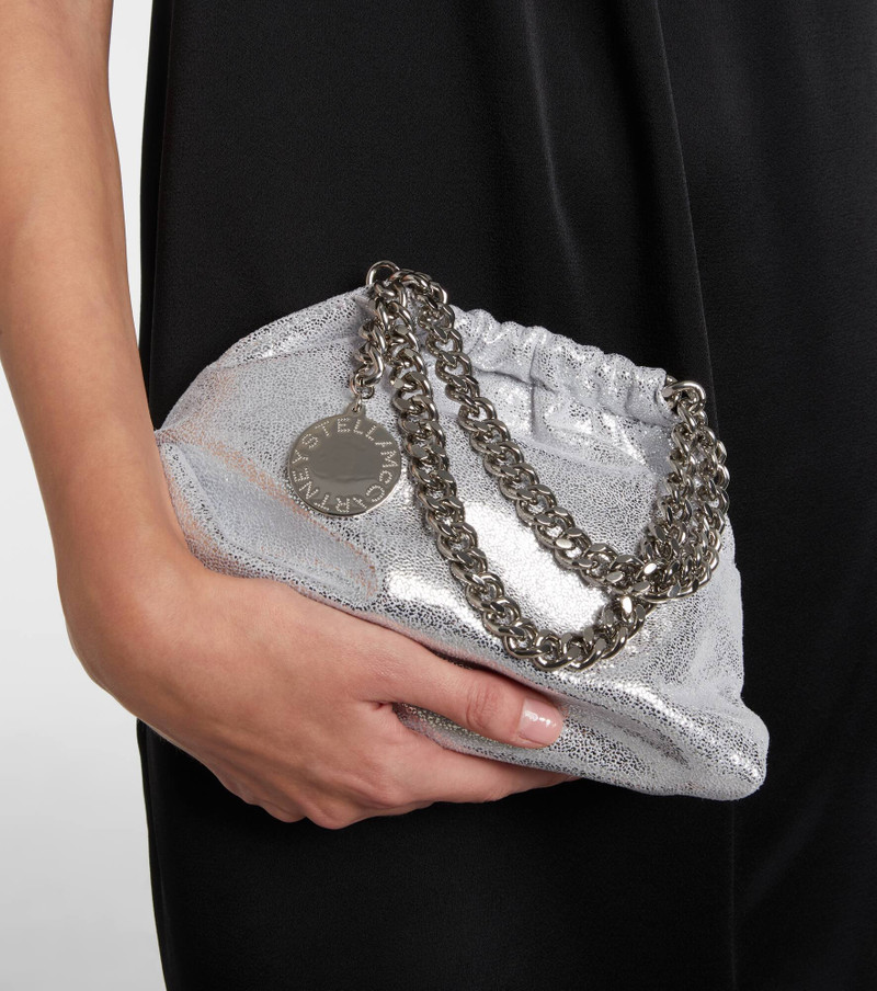 Falabella Small metallic tote bag 2