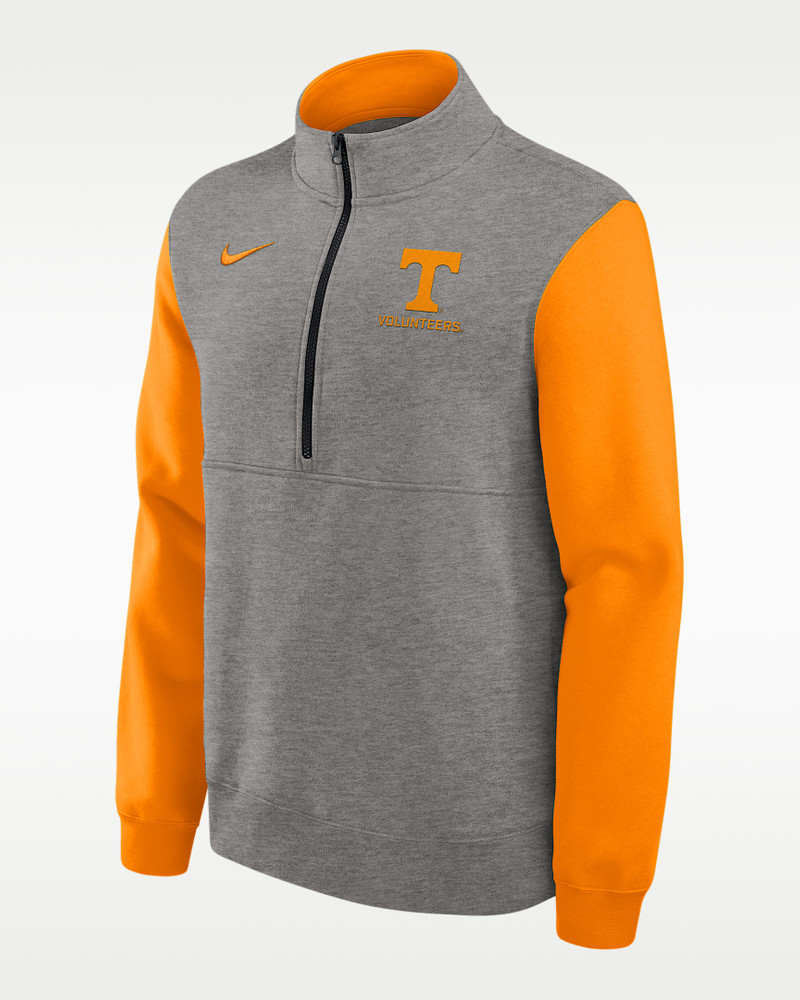 Tennessee Club Men's Nike College 1/2-Zip Crew 1