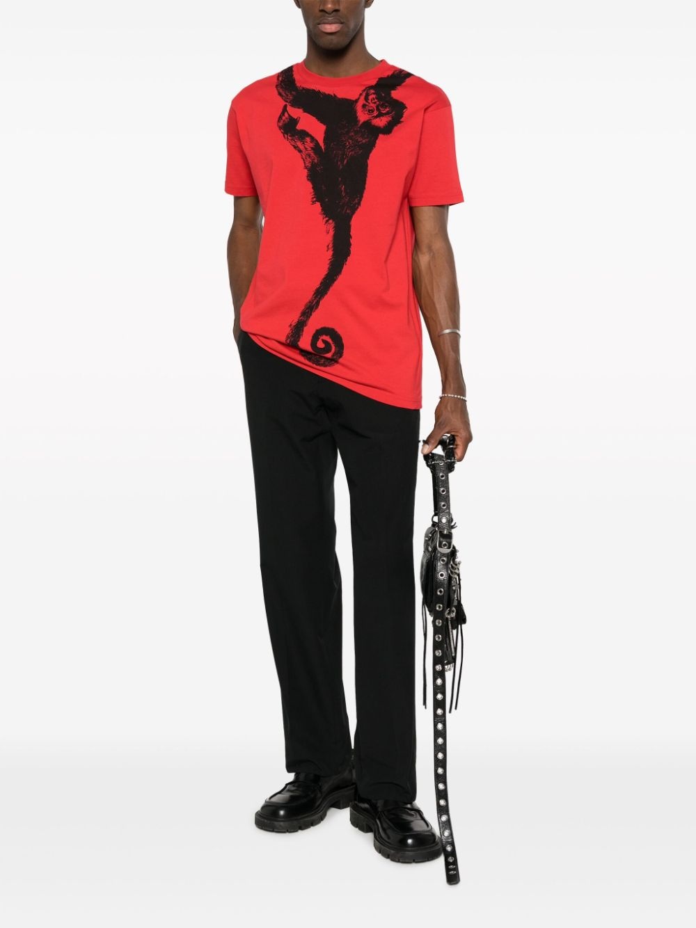 Sang straight-leg cotton trousers - 2