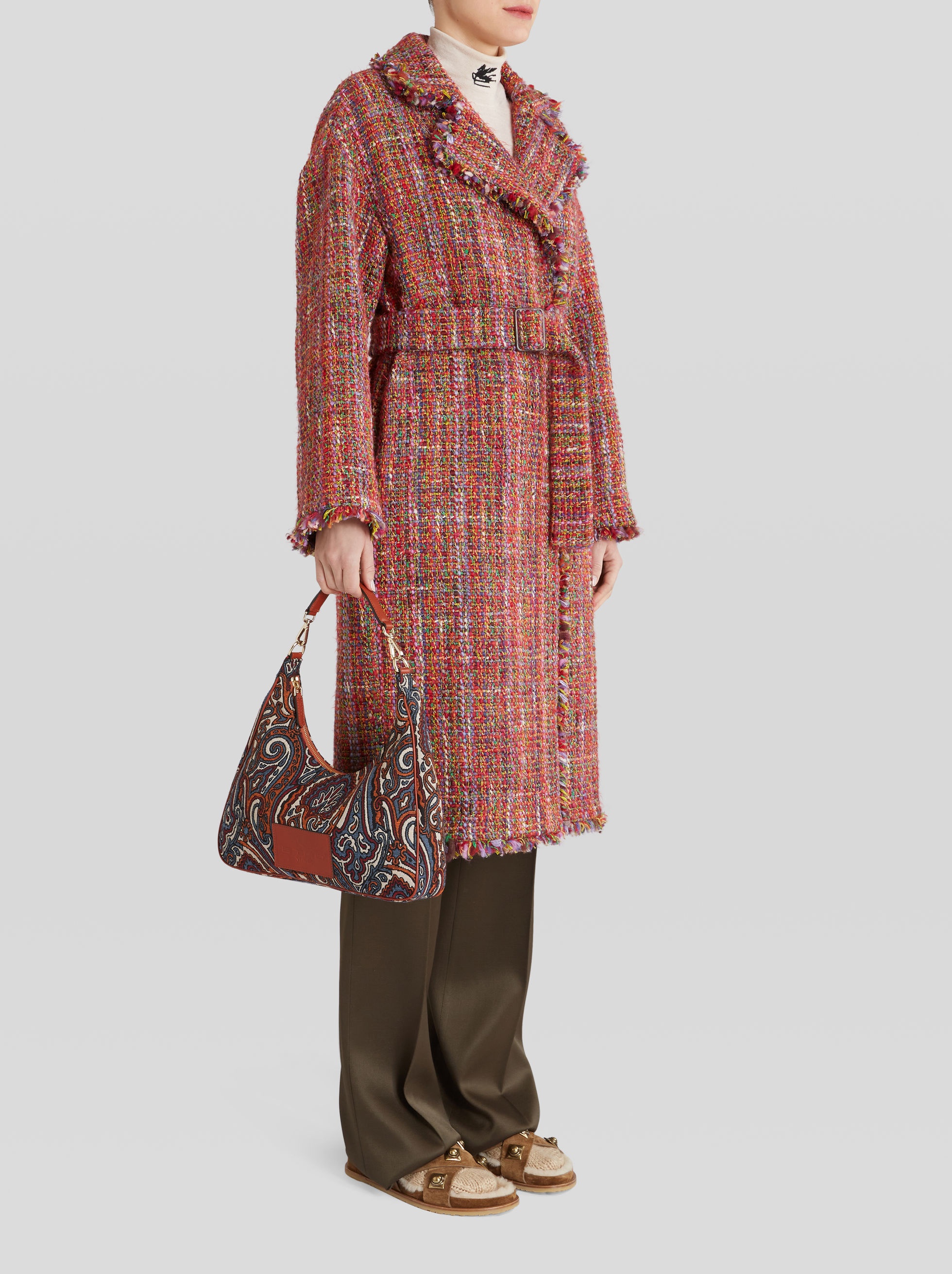 PAISLEY JACQUARD HANDBAG - 2