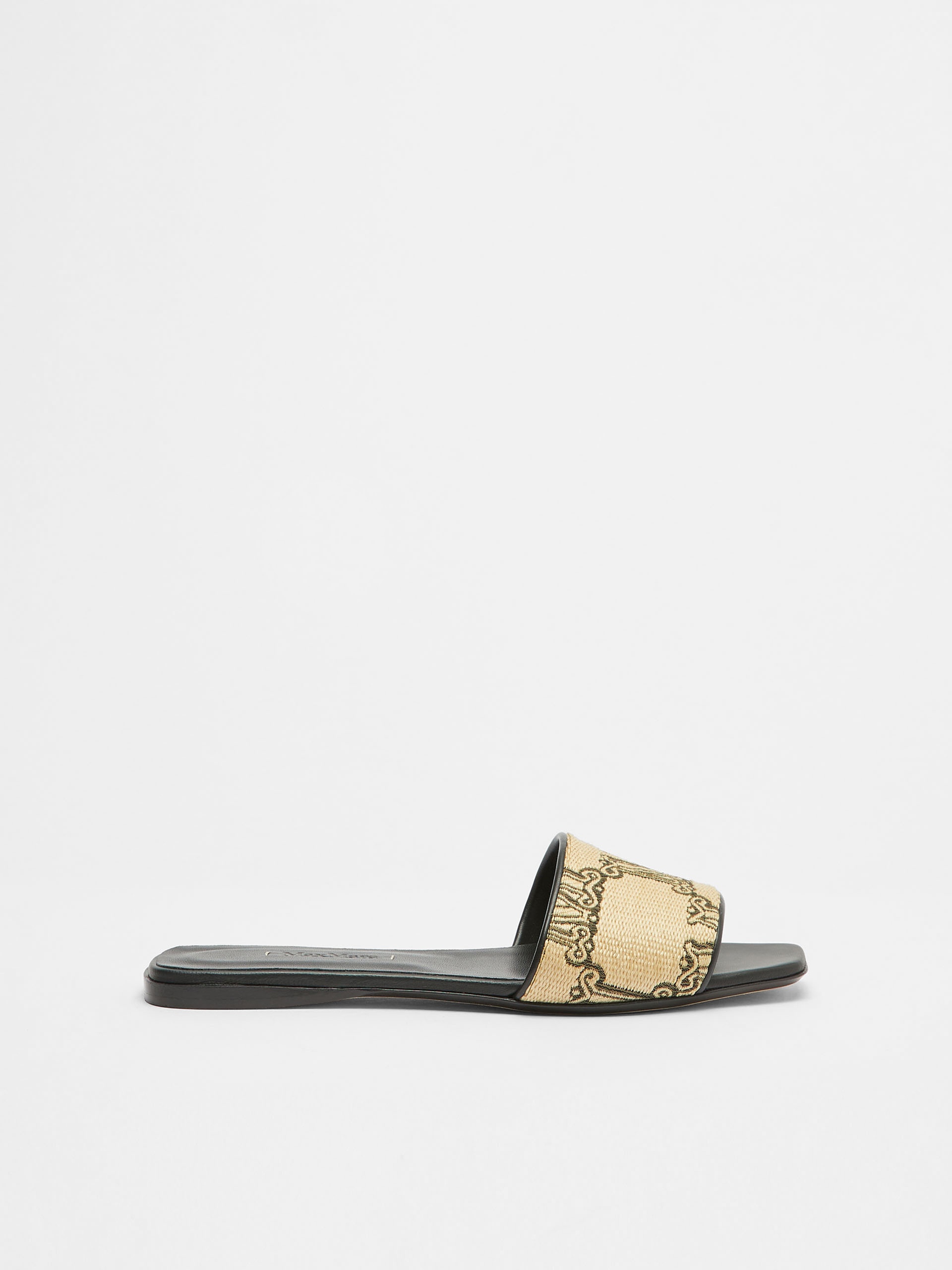 MIDGE Jacquard cotton slides - 1