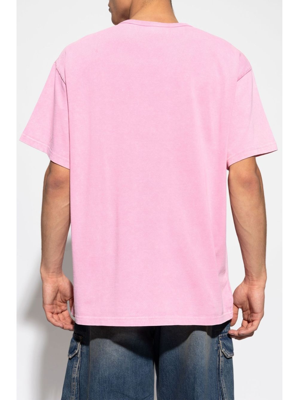 logo-print cotton t-shirt - 4