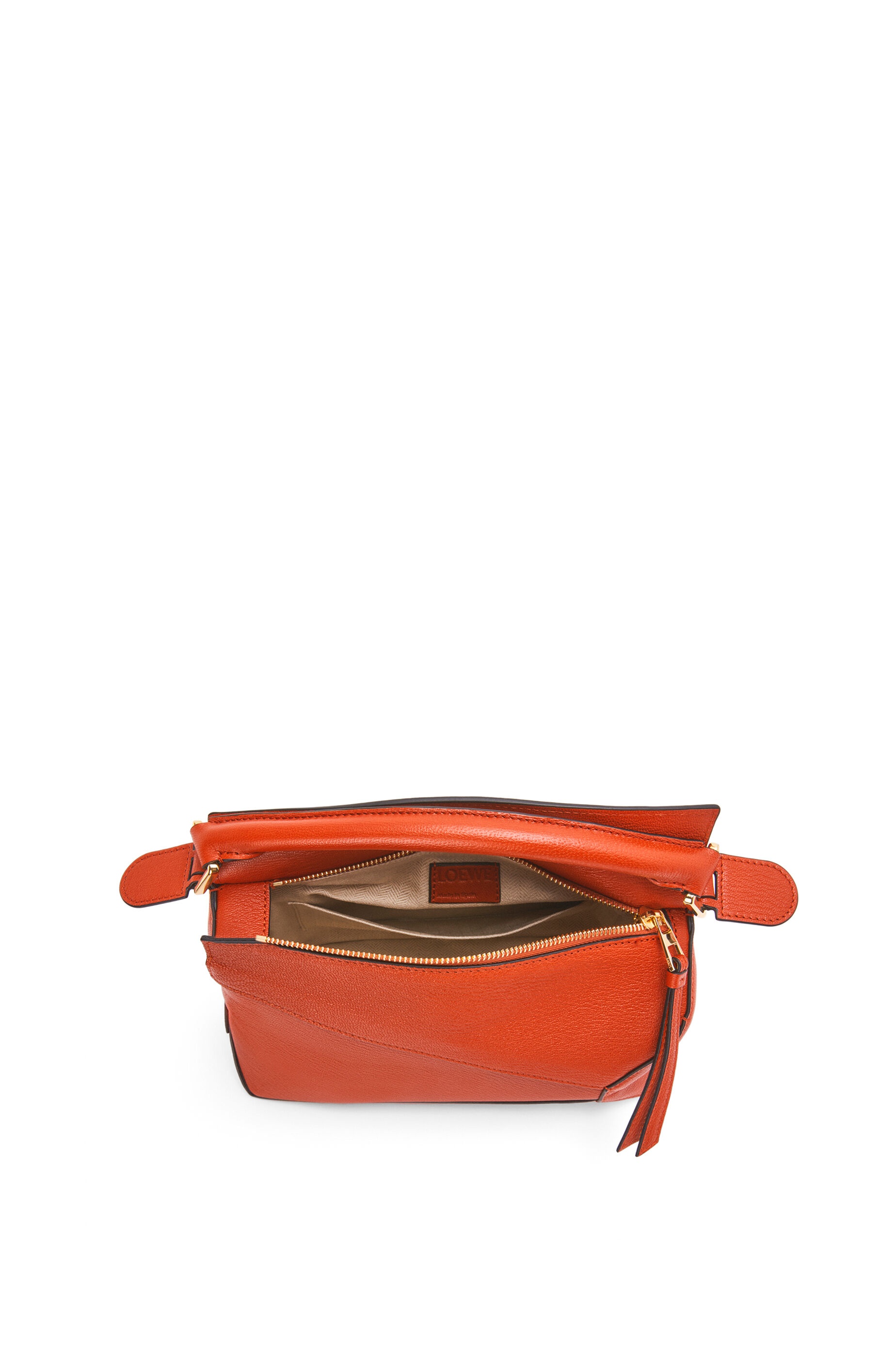 Small Puzzle Edge bag in goatskin - 6