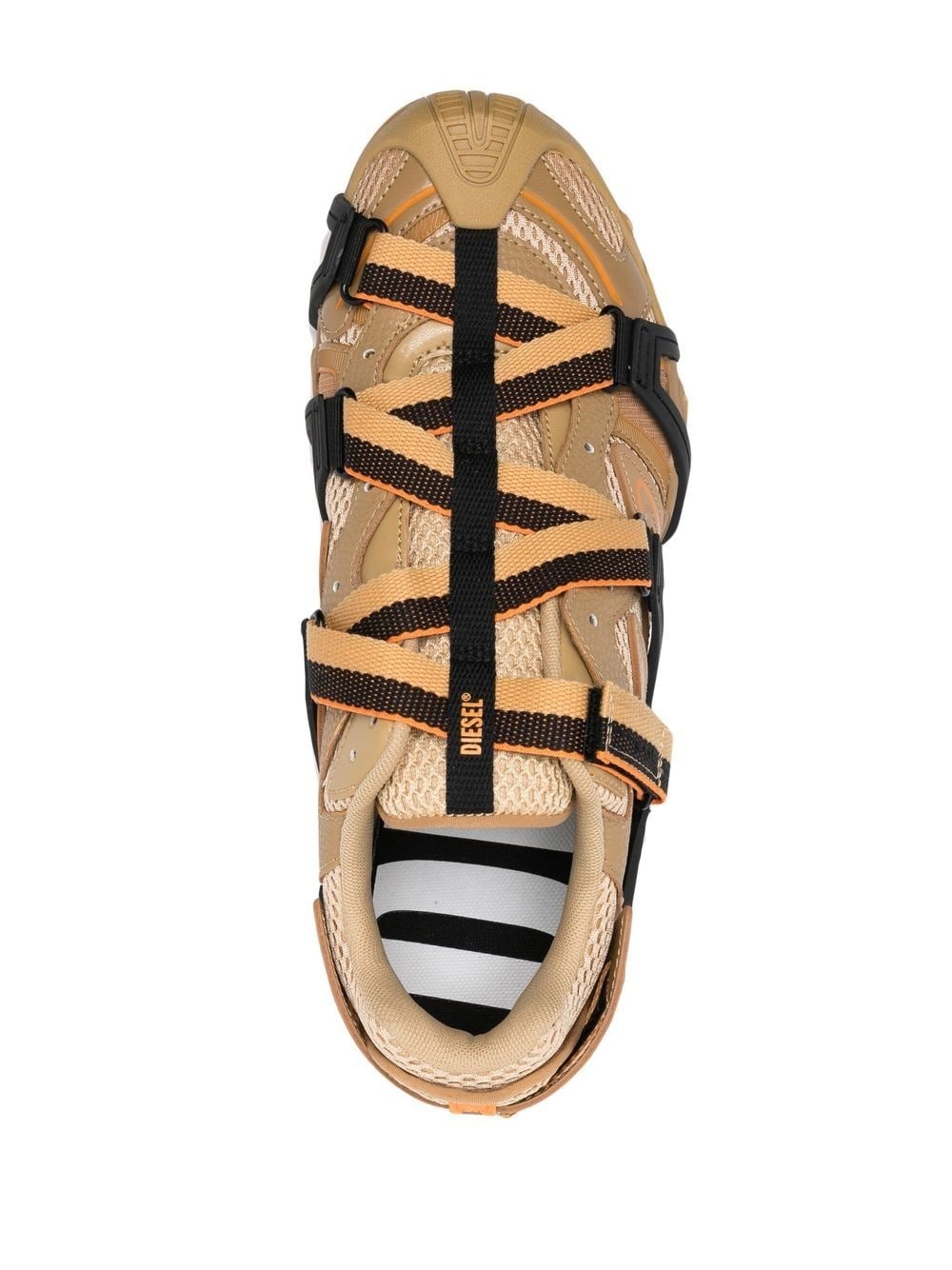caged mesh sneakers - 4