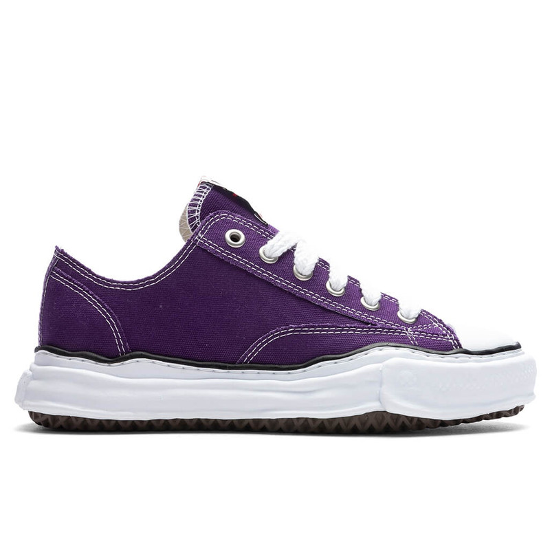 Peterson Canvas Low Top Sneakers Purple - 1