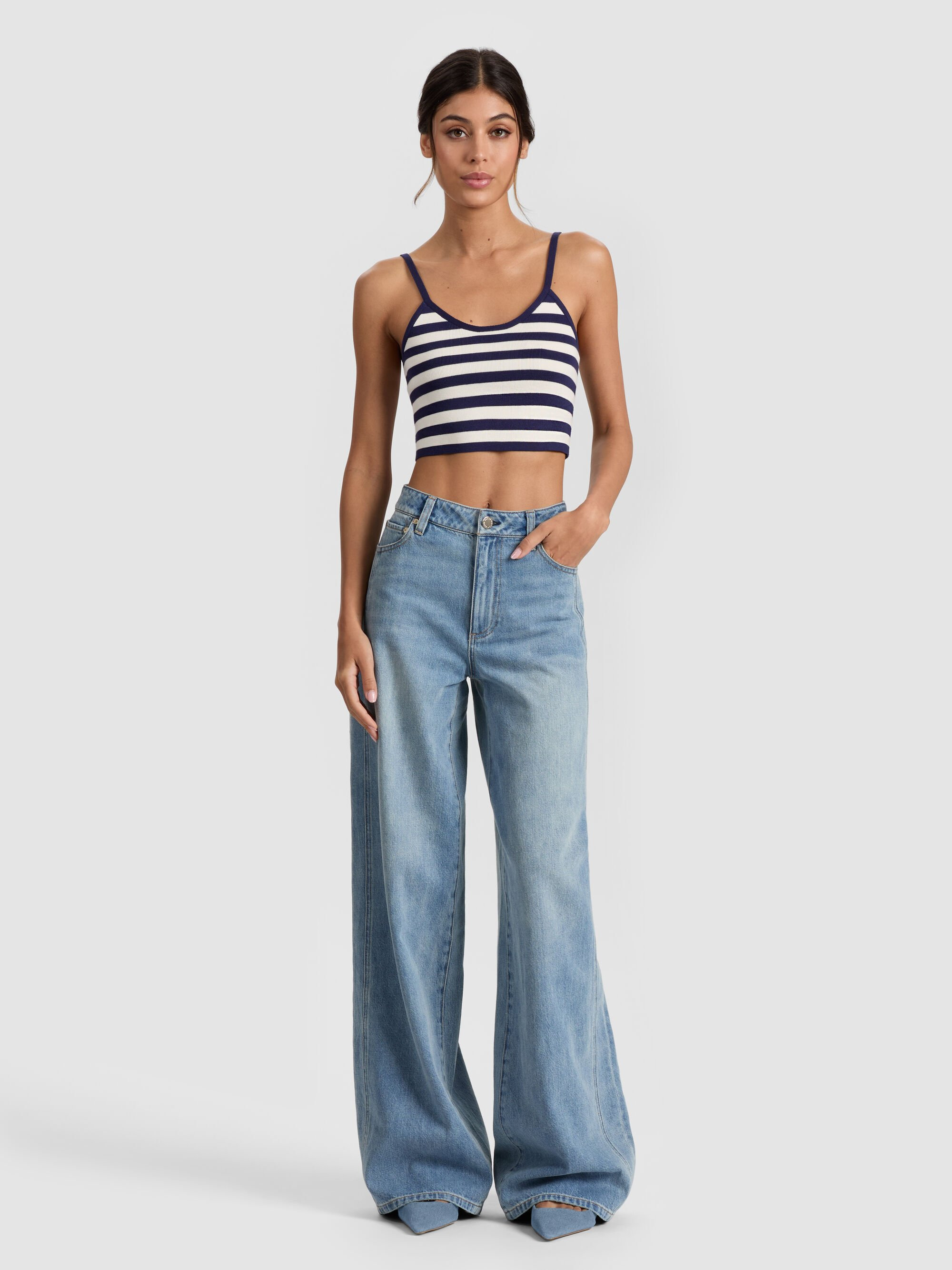 MAUDE STRIPED BRALETTE - 3