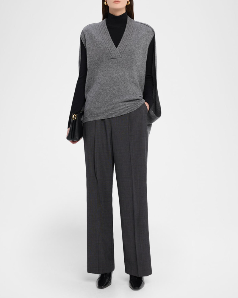 6397 Wool and Cashmere Cocoon Cape outlook