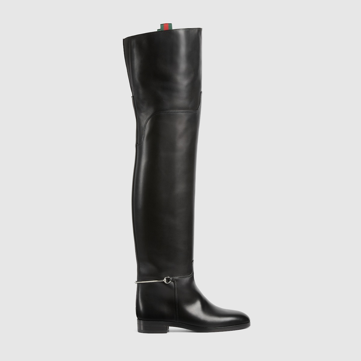 Women's slim Horsebit knee-high boot - 1