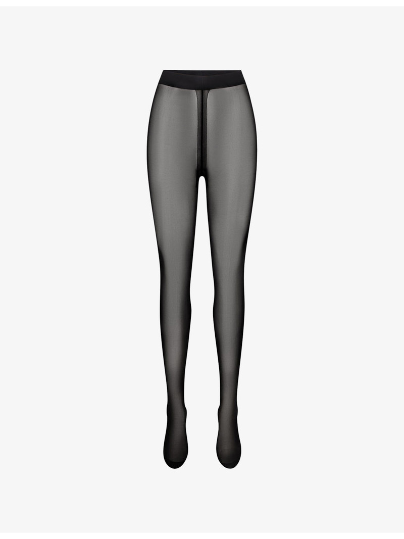 Sheer Stretch-Knit Tights 1