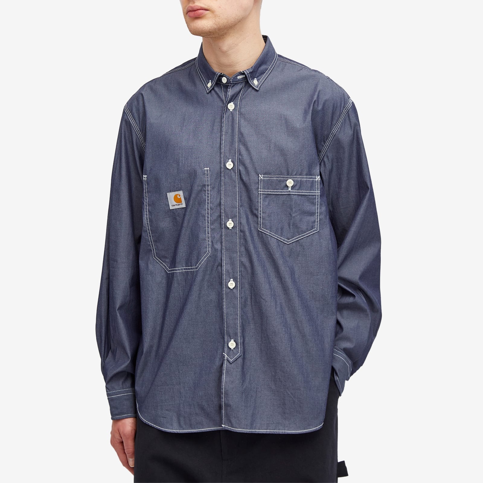 Junya Watanabe MAN x Carhartt WIP Chambray Oxford Shirt - 2