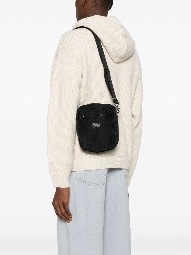 PORTER logo-tag messenger bag outlook
