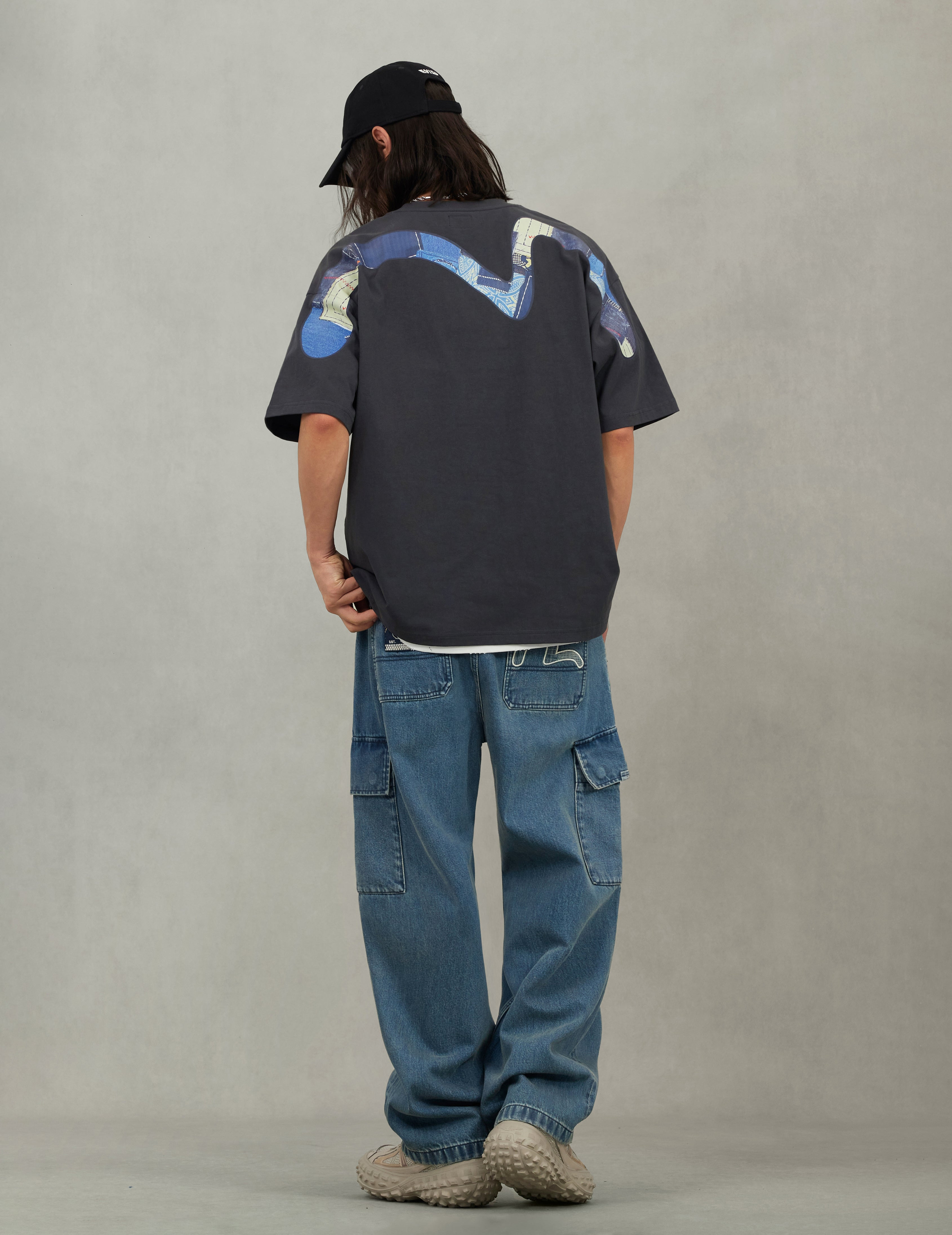 Sashiko Daicock Relax Fit T-Shirt - 6