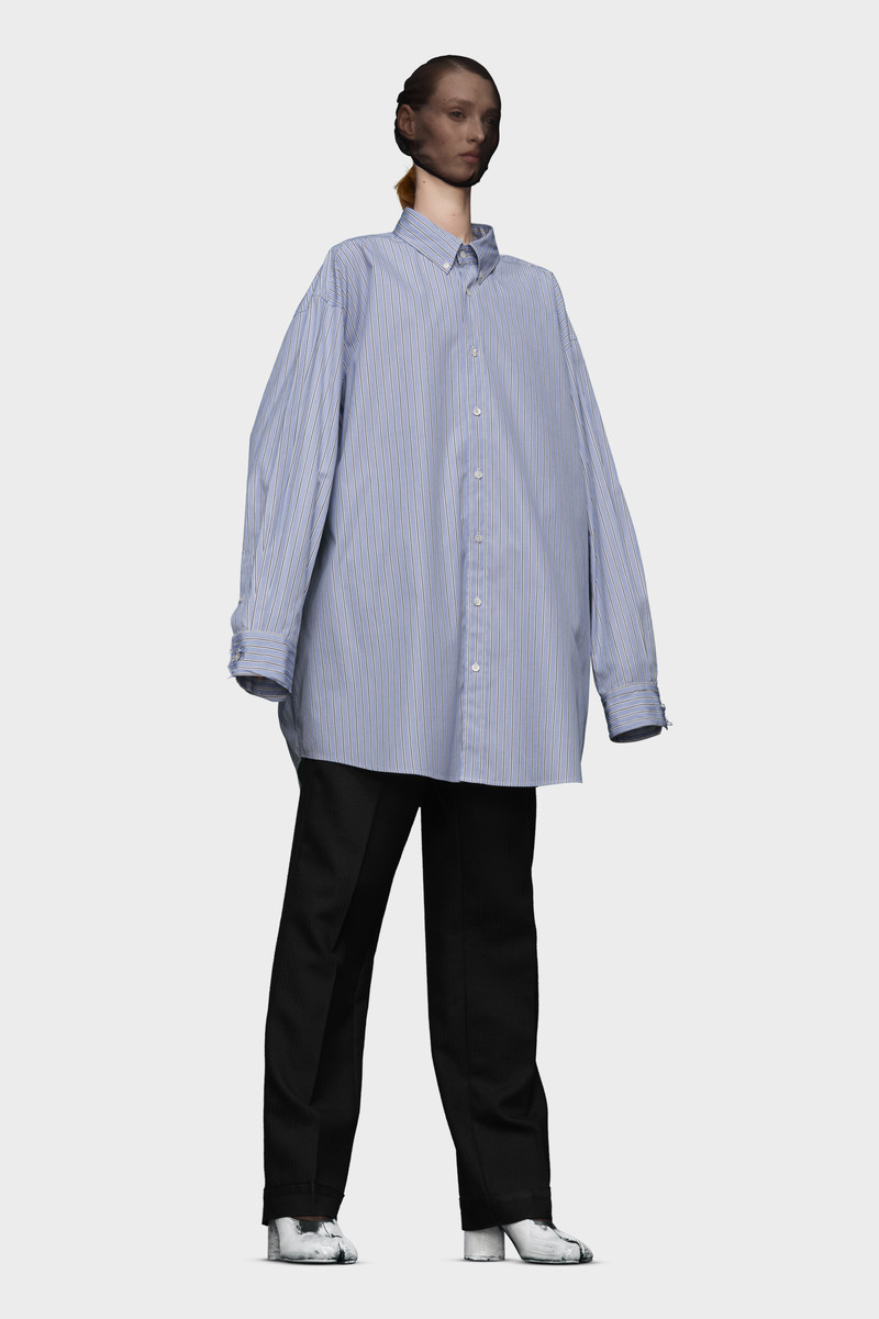 Maison Margiela Organic Cotton Oxford Shirt outlook