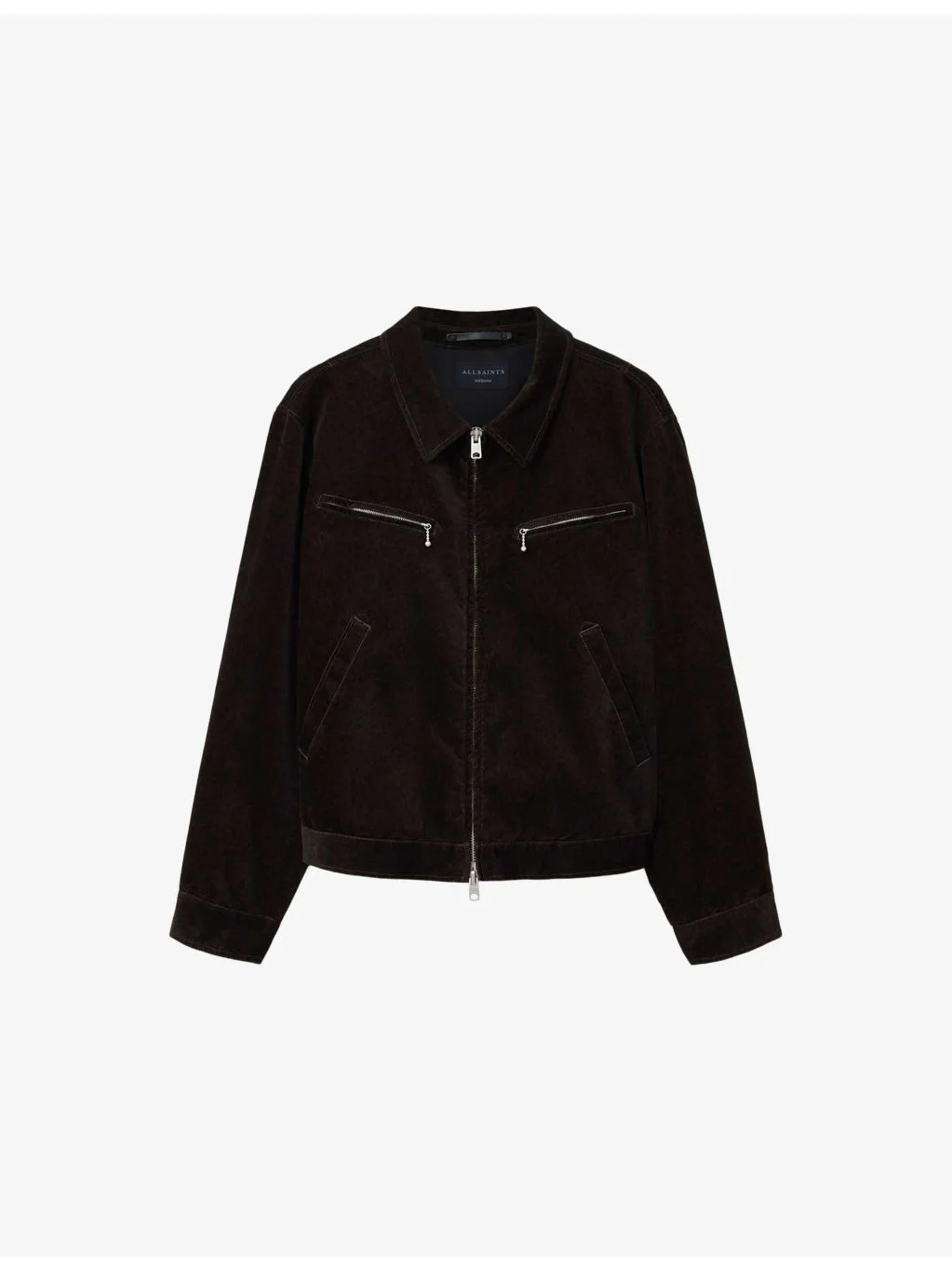 Korey Zip-Up Suede Jacket - 1