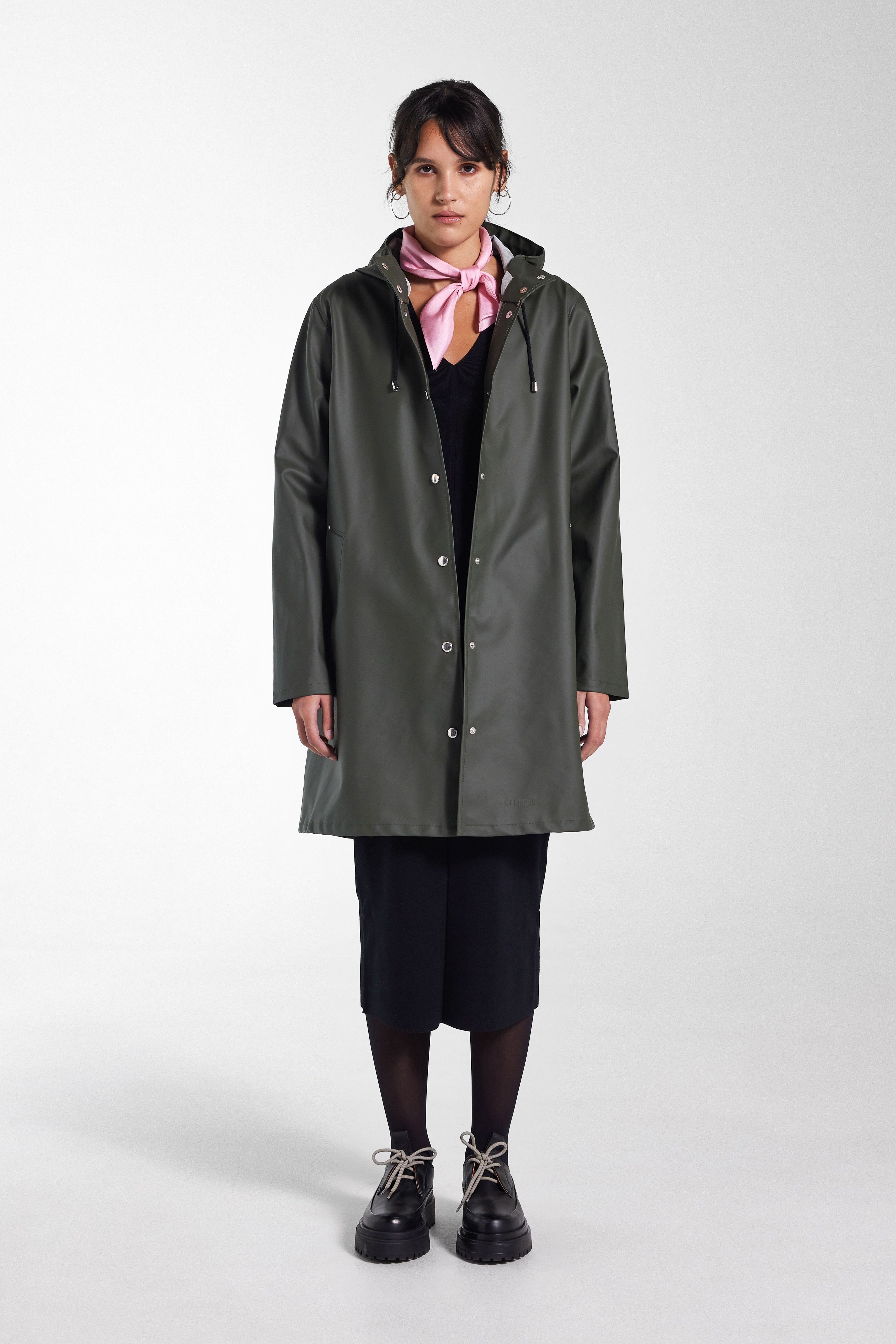 Mosebacke Lightweight Raincoat Green - 4