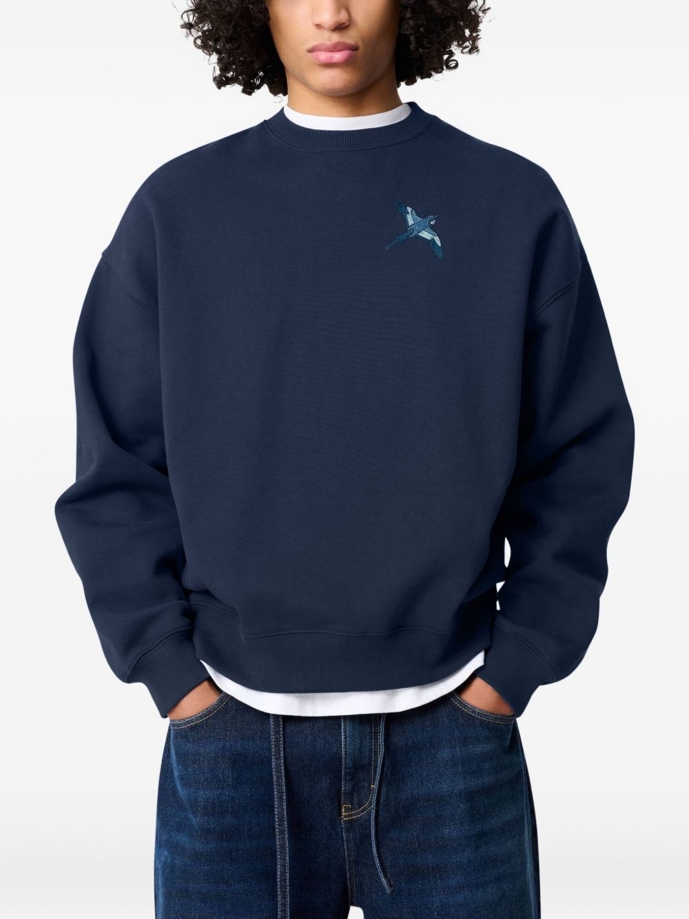 Micro Bee Bird sweatshirt - 2