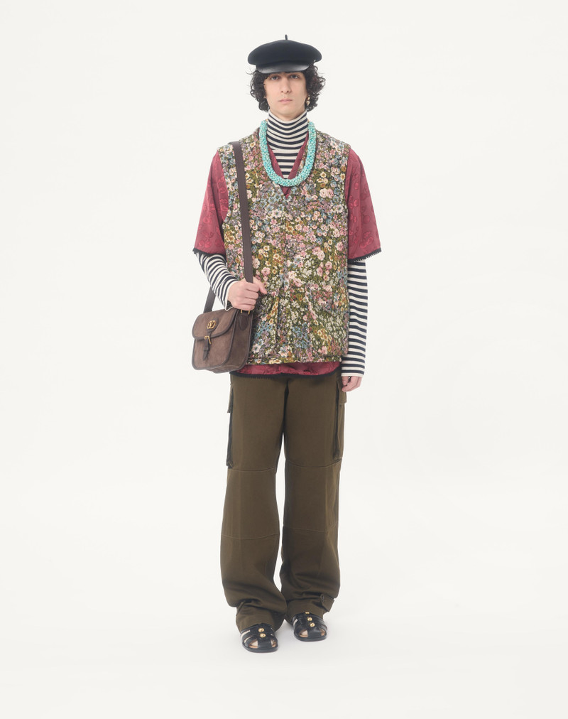 Valentino VALENTINO CARGO PANTS IN COTTON GABARDINE outlook