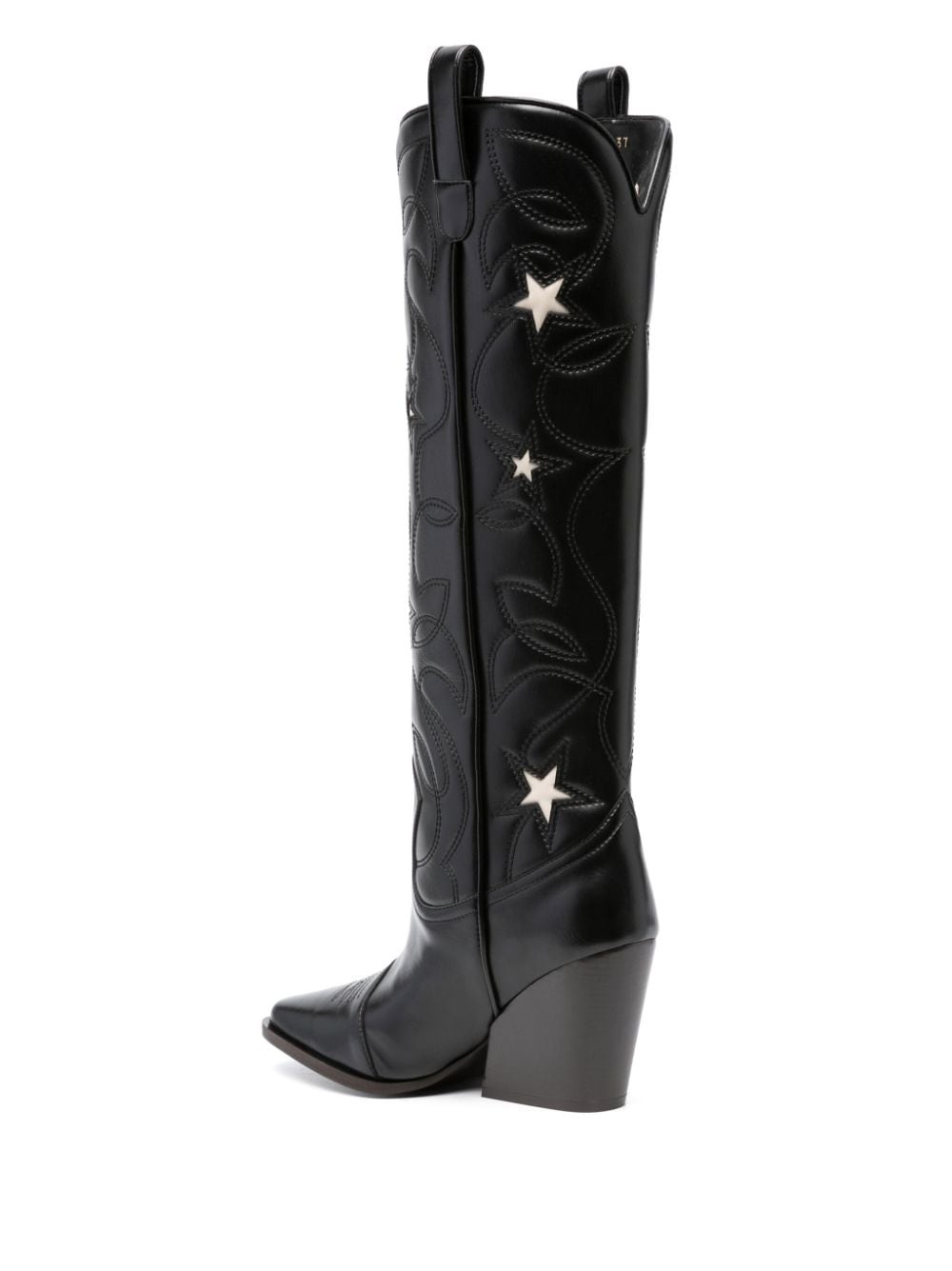 Black Star 80mm Cowboy boots - 3