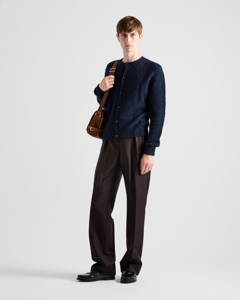 Prada Shetland wool cardigan outlook