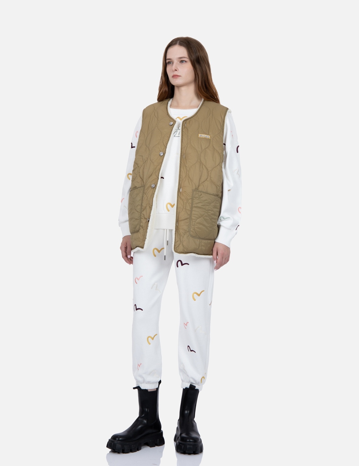 ONION QUILTED REVERSIBLE VEST JACKET - 3