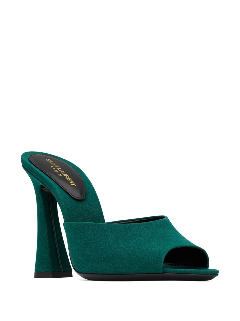 Suite 105mm silk mules - 2