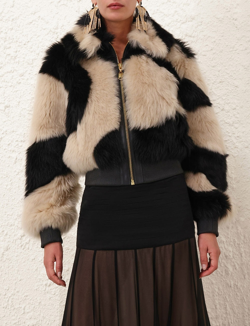 Zimmermann ILLUSTRATION FLOUNCE SKIRT outlook