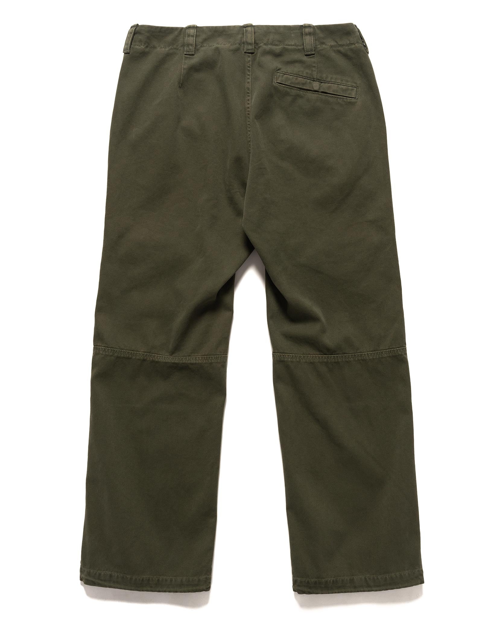 Panama Cotton 'OLD' Effect Relaxed Fit Cargo Pants Musk - 5